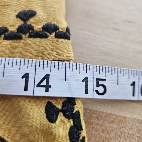 Anthropologie Floreat California Iris Dress 2 Milkmaid Barmaid - Picture 11 of 14